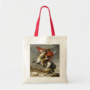 Napoleon over de Grote Sint-Bernardpas Tote Bag