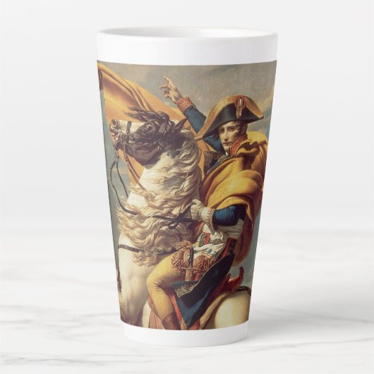 Napoleon oversteekt de Alpen-Jacques-Louis David Latte Mok (Voorkant)