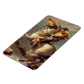 Napoleon oversteekt de Alpen-Jacques-Louis David Magneet (Linkerzijde)