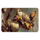 Napoleon oversteekt de Alpen-Jacques-Louis David Magneet (Horizontaal)