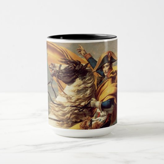 Napoleon oversteekt de Alpen-Jacques-Louis David Mok (Midden)