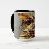 Napoleon oversteekt de Alpen-Jacques-Louis David Mok (Voorkant links)