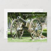 Napoleon Pistool-Howitzer Briefkaart (Voorkant / Achterkant)