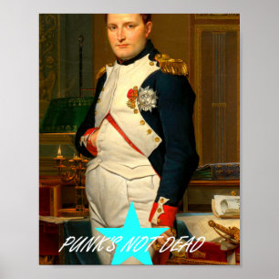 NAPOLEON-PUNK IS NIET DOOD POSTER