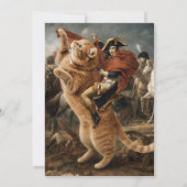Napoleon Riding Giant Battle Cat Kaart (Achterkant)