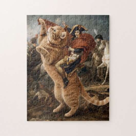 Napoleon Riding Giant Battle Cat                   Legpuzzel (Verticaal)