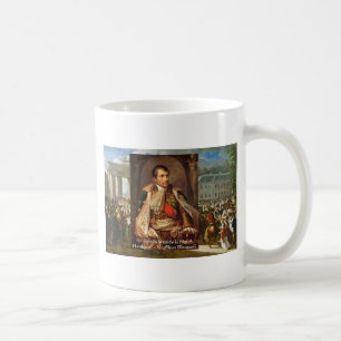 Napoleon "Stupiditeit Politiek" Citaat Cadeaus T-s Koffiemok