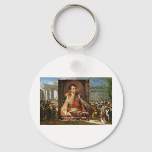 Napoleon "Stupiditeit Politiek" Citaat Cadeaus T-s Sleutelhanger