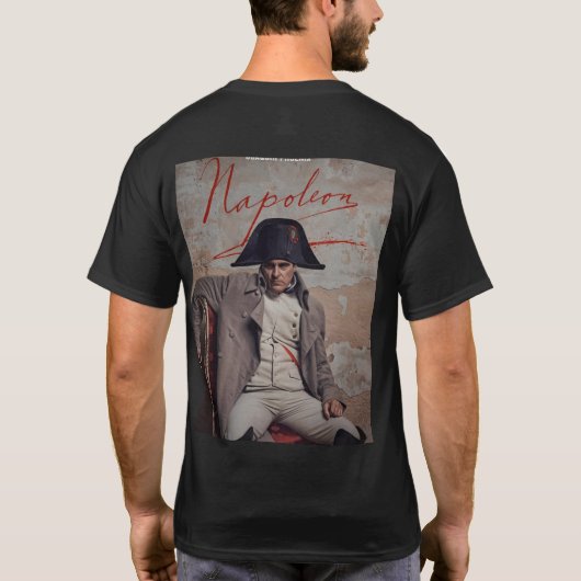 Napoleon T-shirts, met uniek design. Beperkt T-shirt (Achterkant)