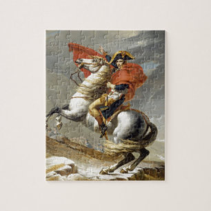 Napoleon trekt over de Alpen door Jacques Louis Da Legpuzzel