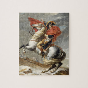 Napoleon trekt over de Alpen - Jacques-Louis David Legpuzzel