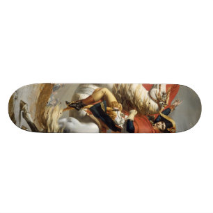 Napoleon trekt over de Alpen - Jacques-Louis David Skateboard