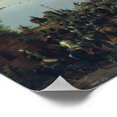 Napoleon voor de slag om Wagram Poster (Hoek)