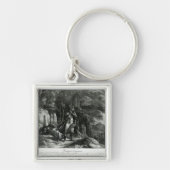 Napoleon voor invoerrechten sleutelhanger (Voorkant)