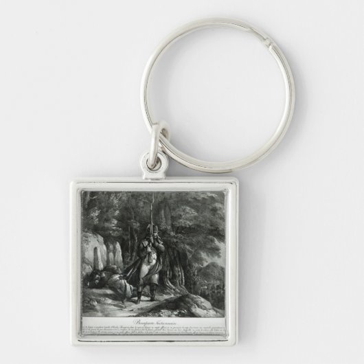 Napoleon voor invoerrechten sleutelhanger (Voorkant)