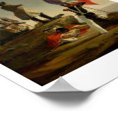 Napoleon wacht op de brig Inconstant Poster (Hoek)