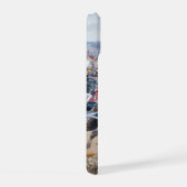 Napoleonic battle scene painting Leipzig  iPhone 15 Case (Rechterkant)