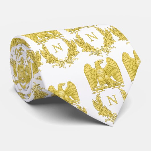 Napoleonic Emblem Stropdas (Opgerold)