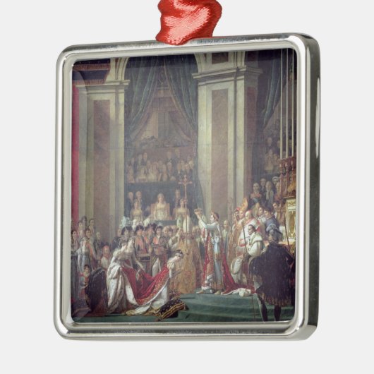 Napoleon's arrestatie en Josephine's Metalen Ornament (Links)