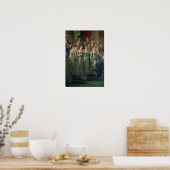 Napoleon's arrestatie en Josephine's Poster (Keuken)