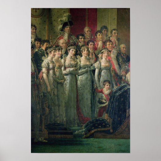 Napoleon's arrestatie en Josephine's Poster (Voorkant)