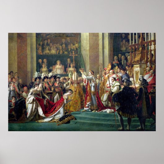 Napoleon's arrestatie en Josephine's Poster (Voorkant)