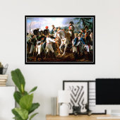 Napoleon's Battle of Abensberg 1809 Poster (Thuiskantoor)