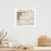 Napoleon's Campaigns, Russian Campaign Poster (Keuken)