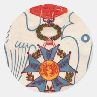 Napoleon's Legion D' Honneur-stickers Ronde Sticker
