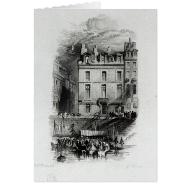 Napoleon's Lodgings on the Quai Conti, 1834-36 (Voorkant)