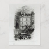 Napoleon's Lodgings on the Quai Conti, 1834-36 Briefkaart (Voorkant)