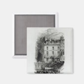 Napoleon's Lodgings on the Quai Conti, 1834-36 Magneet (Voorkant / Achterkant)
