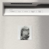 Napoleon's Lodgings on the Quai Conti, 1834-36 Magneet (Insitu (Vaatwasser))