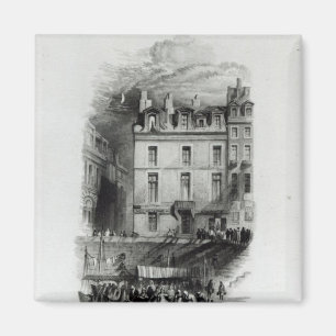 Napoleon's Lodgings on the Quai Conti, 1834-36 Magneet