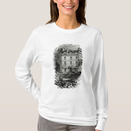 Napoleon's Lodgings on the Quai Conti, 1834-36 T-shirt (Voorkant)