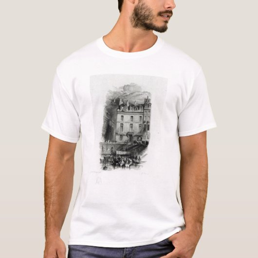 Napoleon's Lodgings on the Quai Conti, 1834-36 T-shirt (Voorkant)