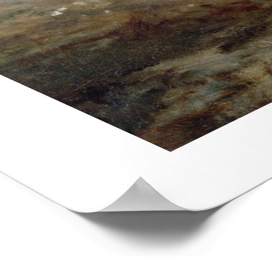 Napoleon's Peril te Brienne-le-Chateau, c.1891 (oi Poster (Hoek)