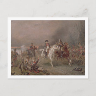 Napoleon's Retreat (olie op doek) Briefkaart