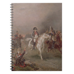 Napoleon's Retreat (olie op doek) Notitieboek
