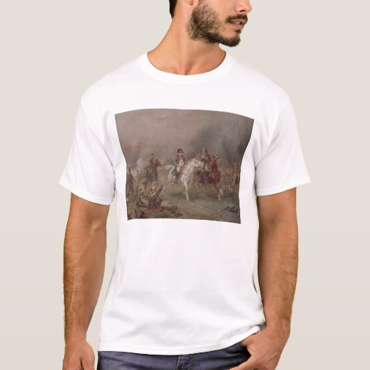 Napoleon's Retreat (olie op doek) T-shirt (Voorkant)