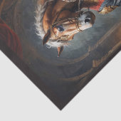 Napoleontische militaire edele paard tissuepapier (Detail)