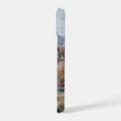 Napoleontische slagveldschildering Leipzig iPhone 15 Case (Linkerkant)
