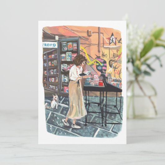 Napoli Boekwinkel Kaart (Staand voorkant)