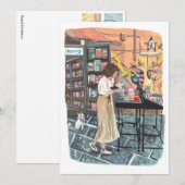 Napoli Boekwinkel Kaart (Voorkant / Achterkant)