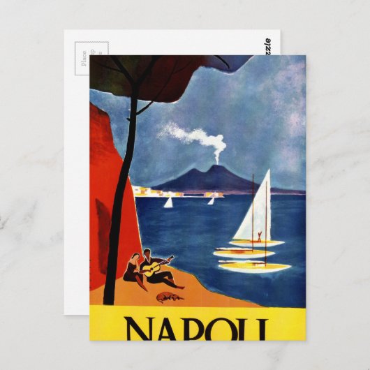 Napoli Briefkaart (Voorkant / Achterkant)