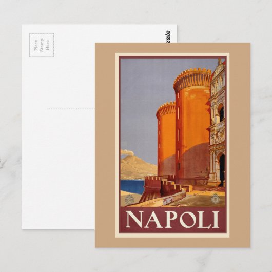 Napoli Briefkaart (Voorkant / Achterkant)