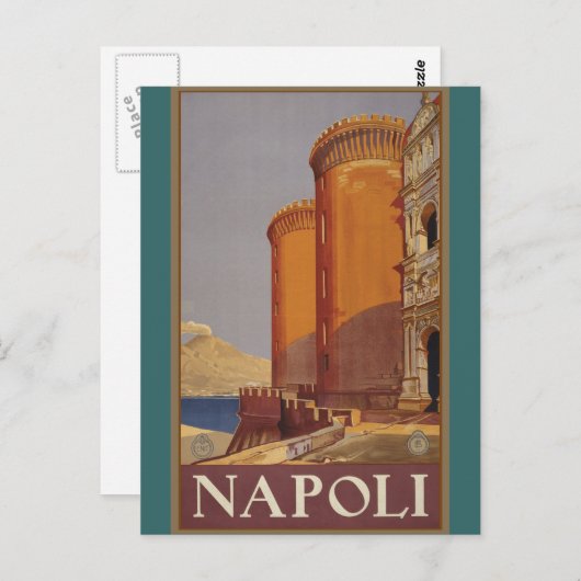 NAPOLI BRIEFKAART (Voorkant / Achterkant)