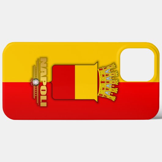 Napoli Case-Mate iPhone Case (Achterkant (horizontaal))