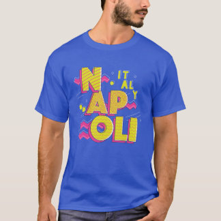 Napoli, Italia 90s Throwback // Cool Retro Napels T-shirt