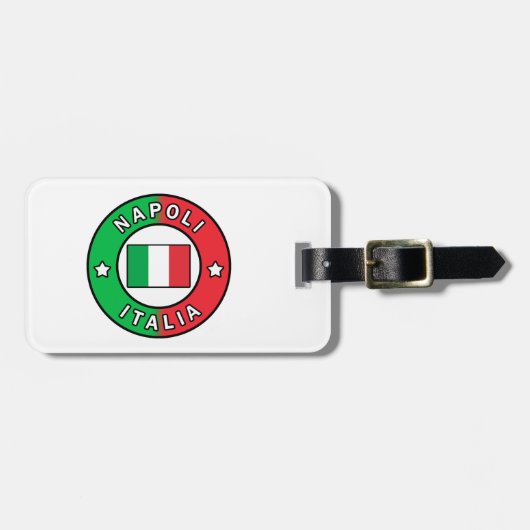 Napoli Italia Bagagelabel (Voorkant horizontaal)